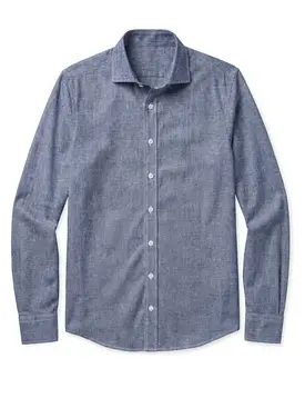 Chemise en lin épais et résistant