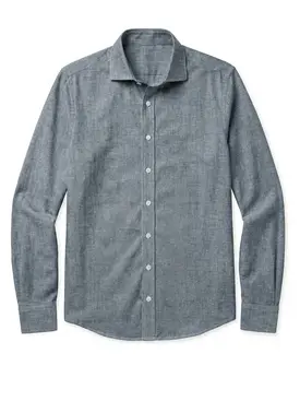 Chemise en lin épais et résistant
