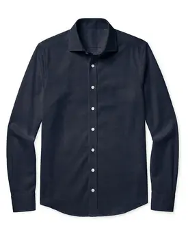 Chemise en lin épais et résistant