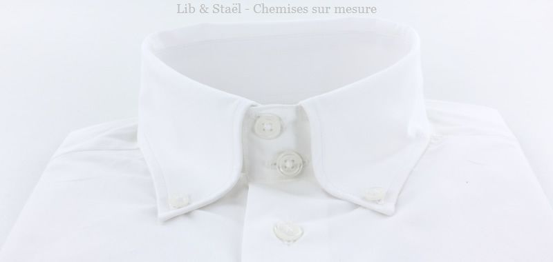 Col Boutonné 2 boutons