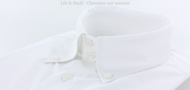 Col Boutonné 2 boutons